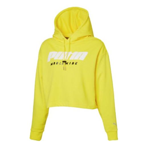 (WMNS) PUMA Alphabet Logo Yellow 579127-36