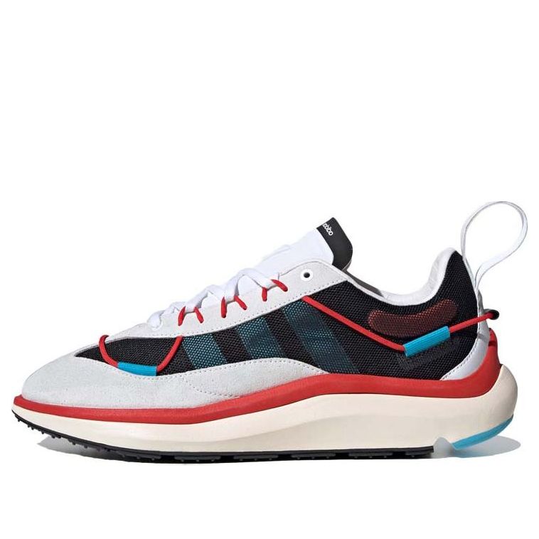 adidas Y-3 Shiku Run 'White Red Cyan' FX1414