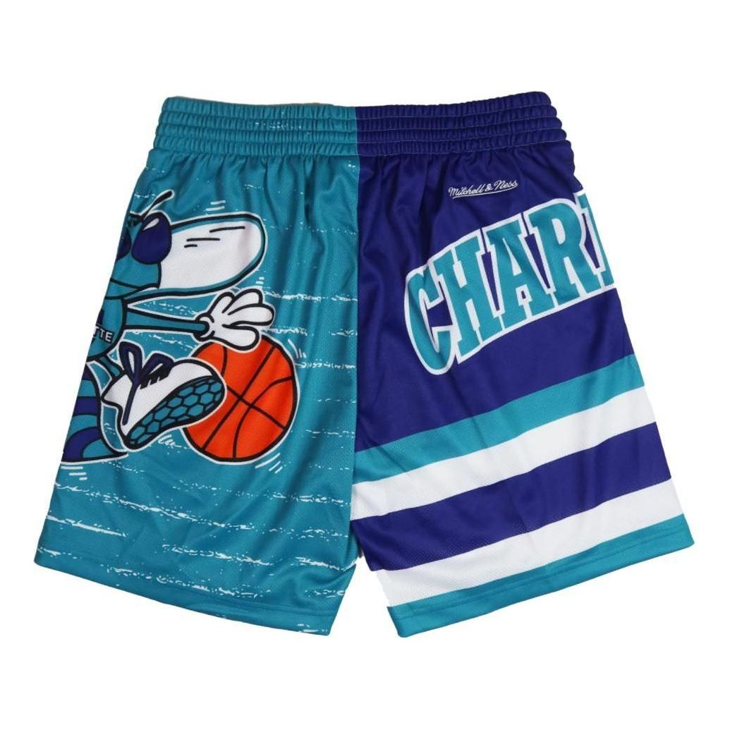 Mitchell & Ness x NBA Charlotte Hornets Jumbotron 3.0 Shorts 'Teal' PSHR4984-CHOYYPPPMTWH