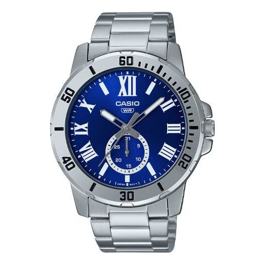 CASIO MTP-VD200D-2B Quartz Analog Mens MTP-VD200D-2B