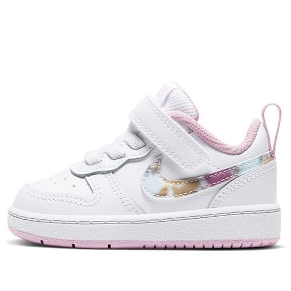 (TD) Nike Court Borough Low 2 SE 'White Pink' CZ6614-100