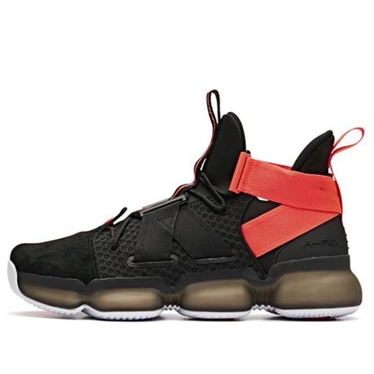 ANTA YuKong High Top 'Black Red White' 91911190-7