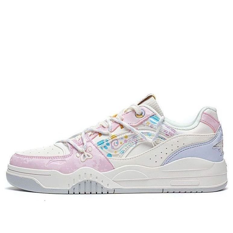 (WMNS) Li-Ning Moon White 'White Pink' AGCS252-11