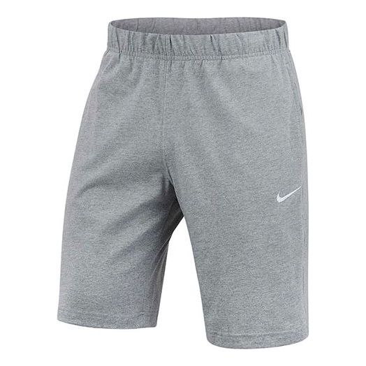 Nike Crusader Logo Embroidered Knit Sports Shorts Gray 905421-063