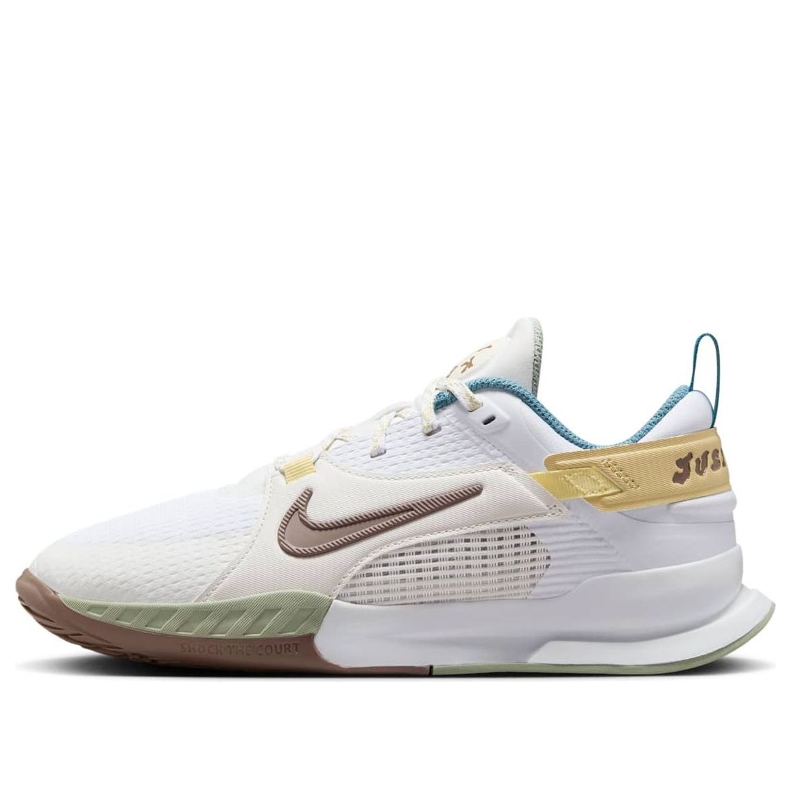 (GS) Nike Crosscourt 'White Mink Brown Soft Yellow' HV6008-121
