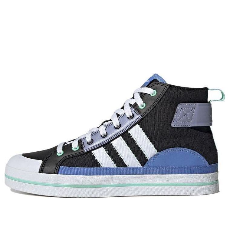 adidas Neo City Canvas 'Black Blue' HQ4619