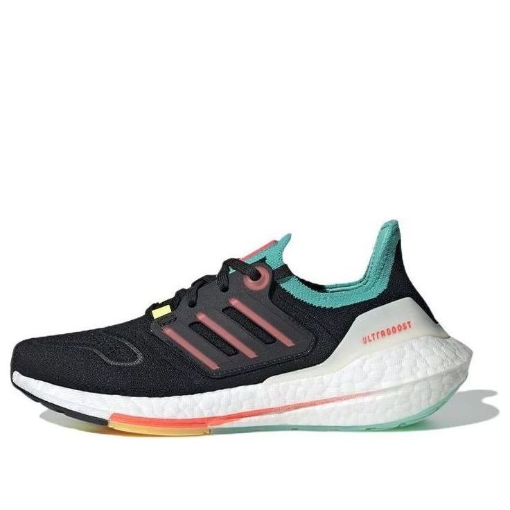 (GS) adidas UltraBoost 22 J 'Black Turbo Mint' GY4516