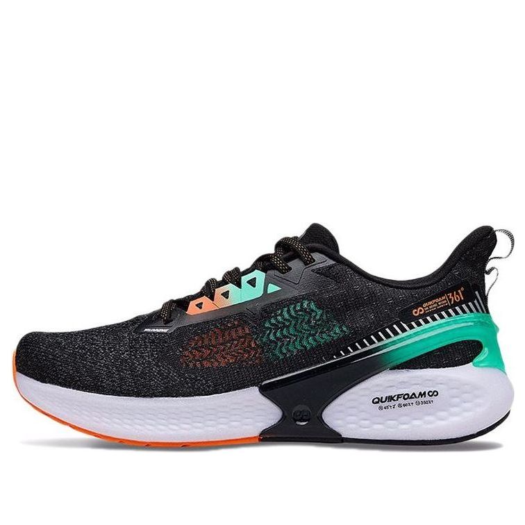 361 Degrees  Three-Body3 Tech-System Sport Shoes 'Black Green' 572122288-7