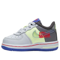 (TD) Nike Force 1 LV8 'Gray Green Blue' CU1032-001