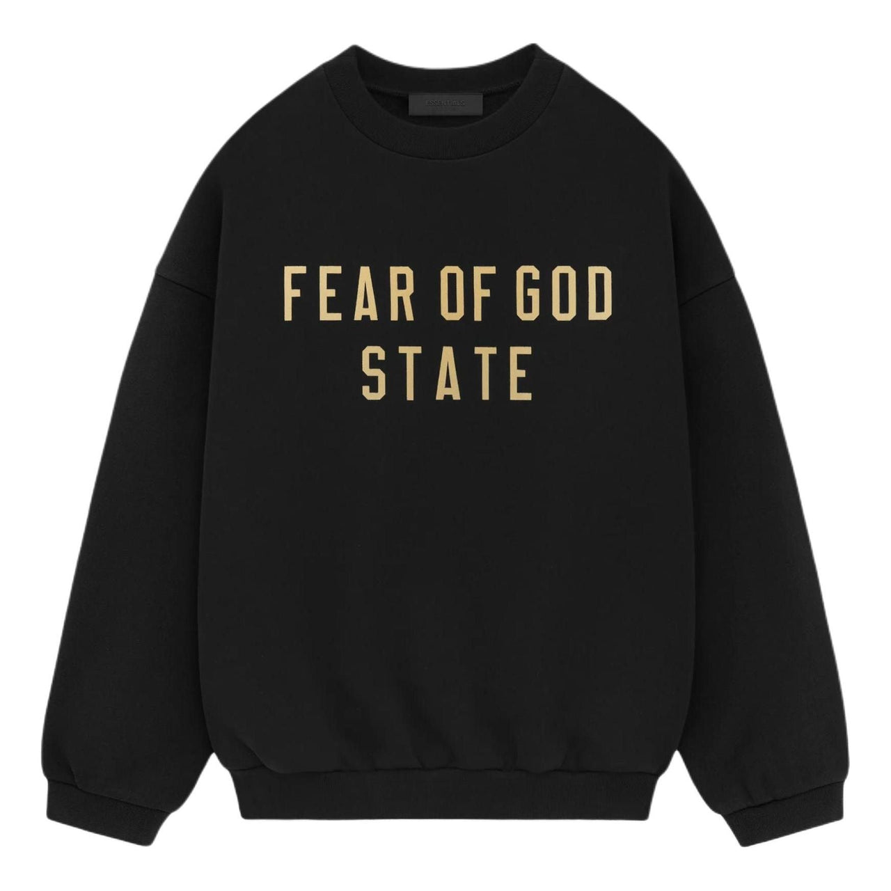 Fear of God Essentials Fleece Crewneck 'Black' 192BT246260F