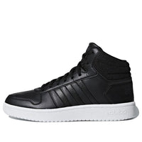 (WMNS) adidas neo Hoops 20 Mid 'Black White' B42100