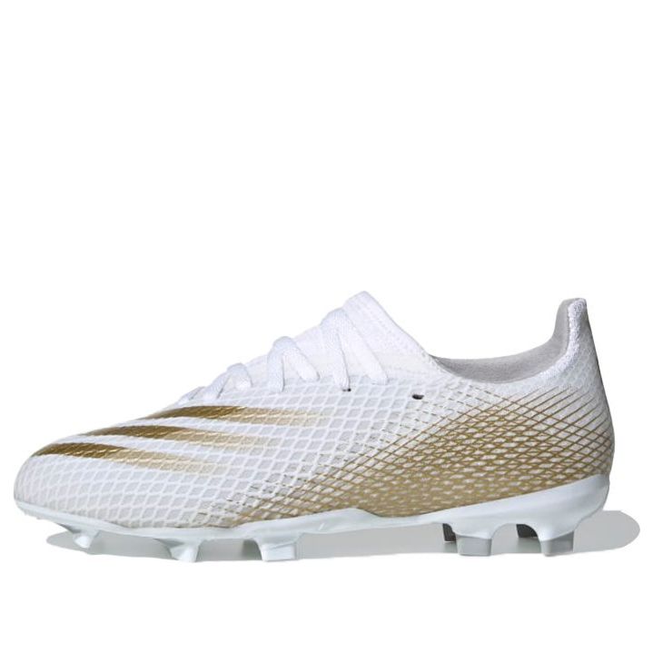 (GS) adidas X Ghosted.3 FG 'White Metallic Gold Melange' EG8210