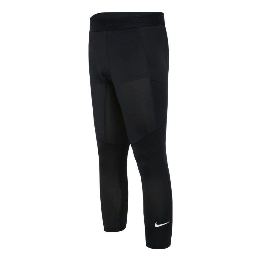 Nike Pro Dri-FIT 3/4-Length Fitness Tights 'Black' FB7951-010