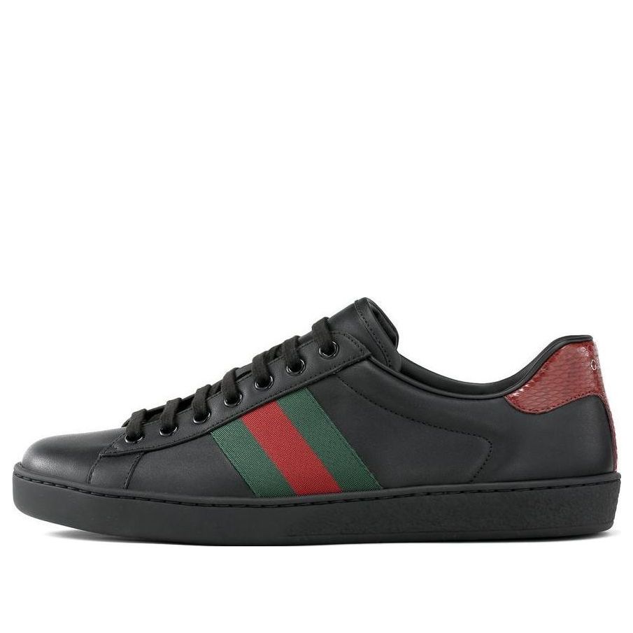 Gucci Ace Leather 'Black' 386750-A38D0-1078