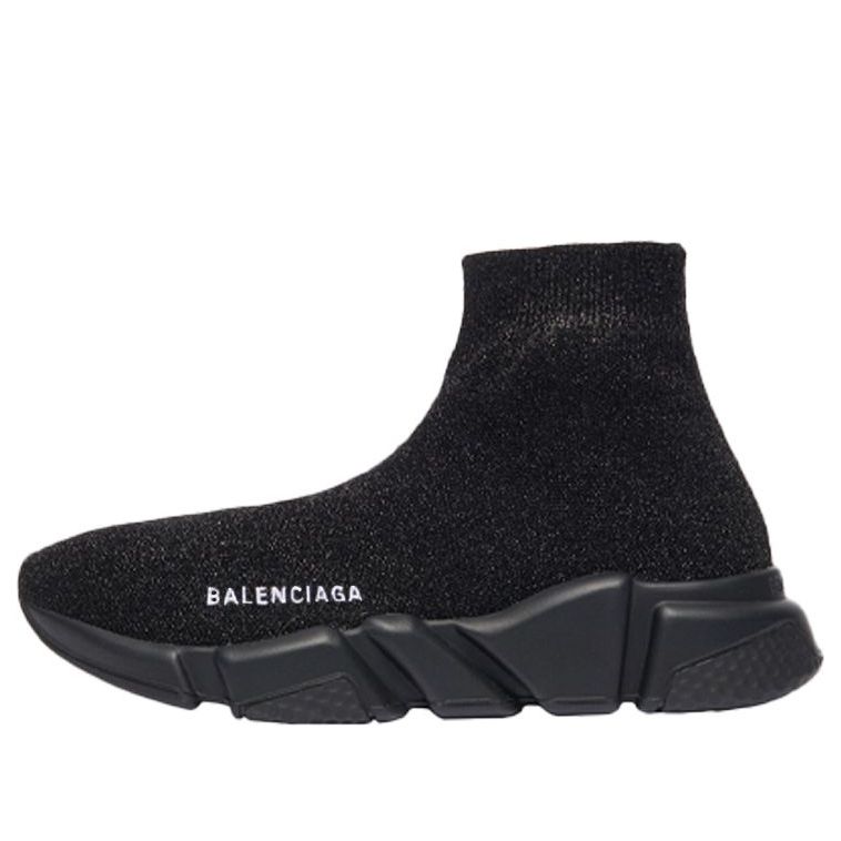 (WMNS) Balenciaga Speed Trainer 'Black' 593698W06831000