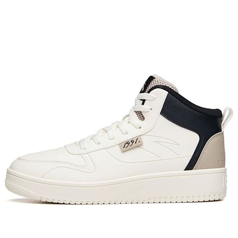 ANTA Skateboarding Series Sneakers High 'White Black Grey' 912038010-17