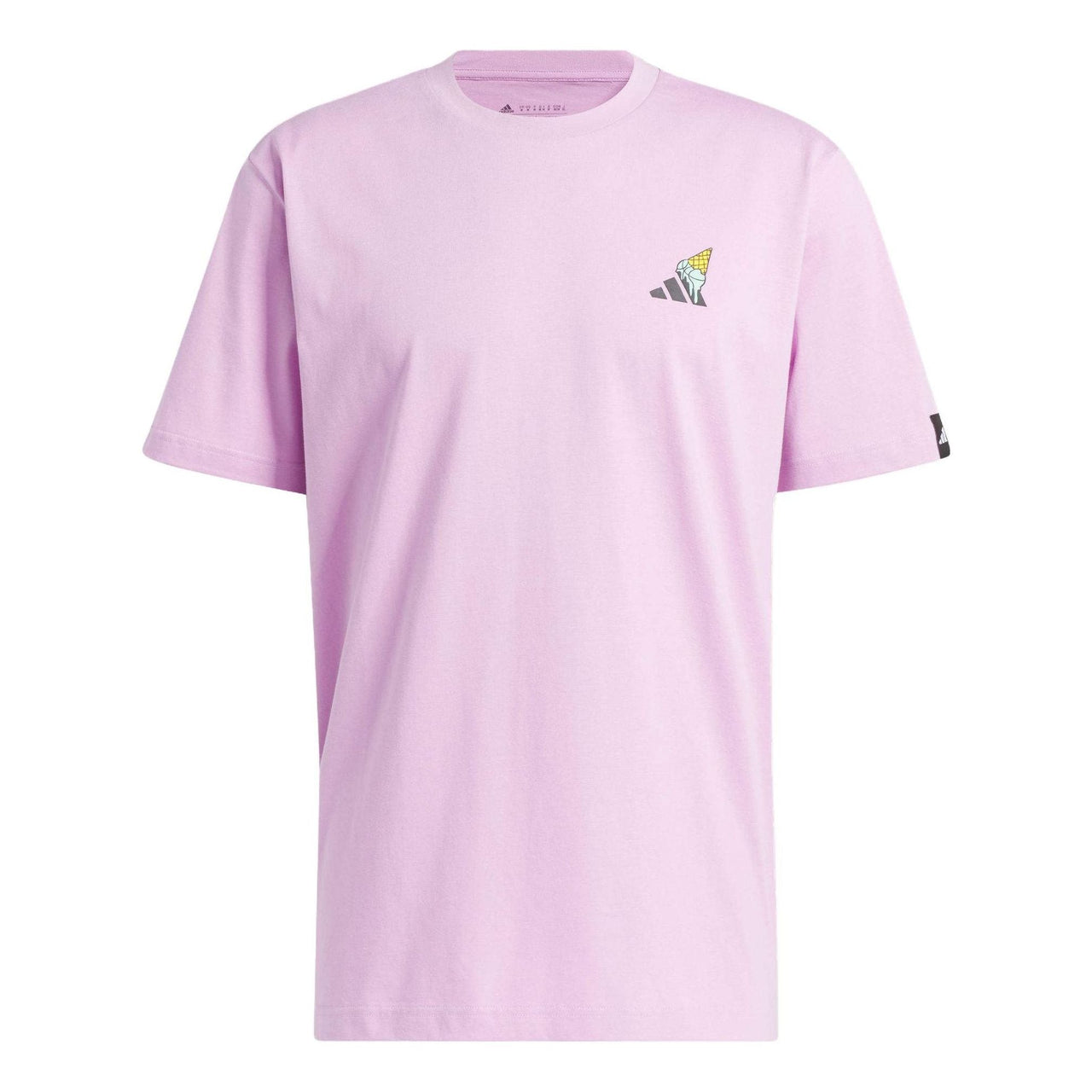 adidas Ice Cream Hoops Logo T-Shirt 'Pink' IN7443
