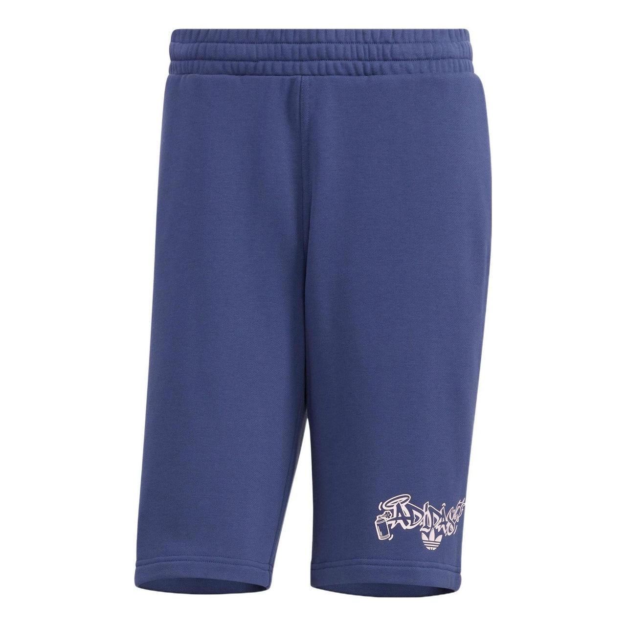 Men's adidas originals Solid Color Alphabet Printing Casual Sports Shorts Blue H49563