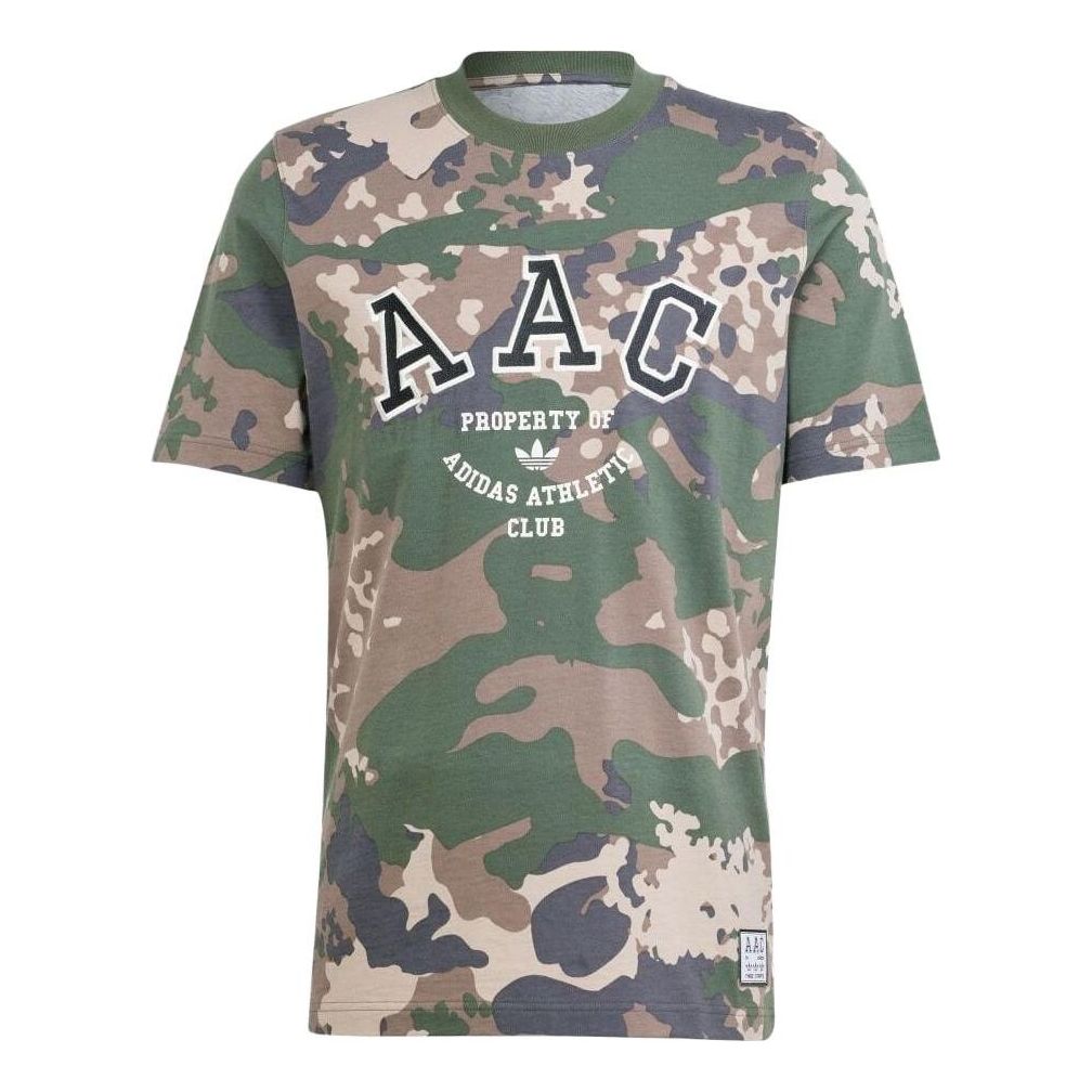 adidas AAC Camo T-Shirt 'Green Brown' IR9474
