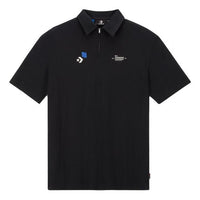 Converse x Ader Error Shapes Polo Shirt 'Black' 10025821-A01
