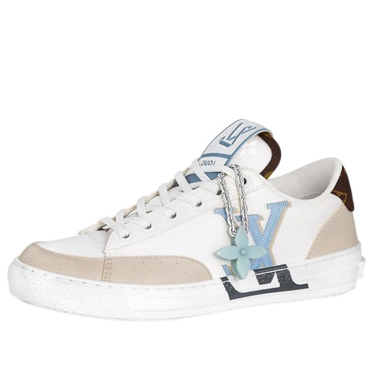 (WMNS) LOUIS VUITTON Charlie Sneakers 'Blue Beige' 1ABYV8