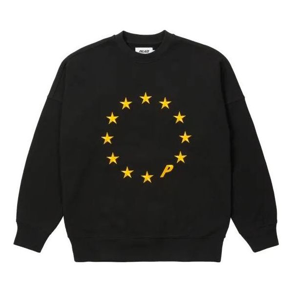 Palace Eu-don Crew Black FW21Sweater 'Black' P21CS052