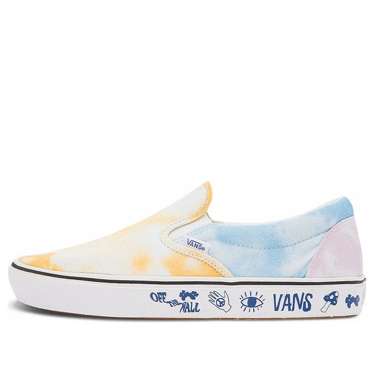 Vans Pastel Tie Dye Comfycush Slip-On 'White Blue' VN0A7TNMB1Y