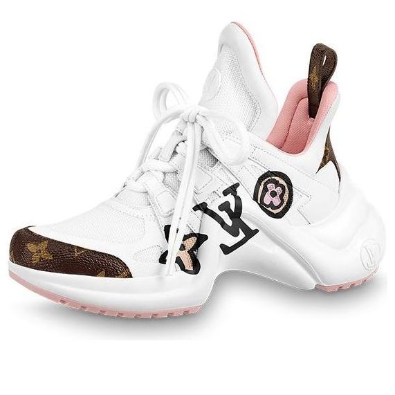 (WMNS) LOUIS VUITTON Archlight 1.0 Sneakers 'White with Large Logo' 1A93WZ