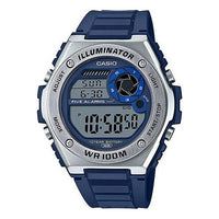 CASIO Quartz Waterproof Sports Mens Blue Digital MWD-100H-2A