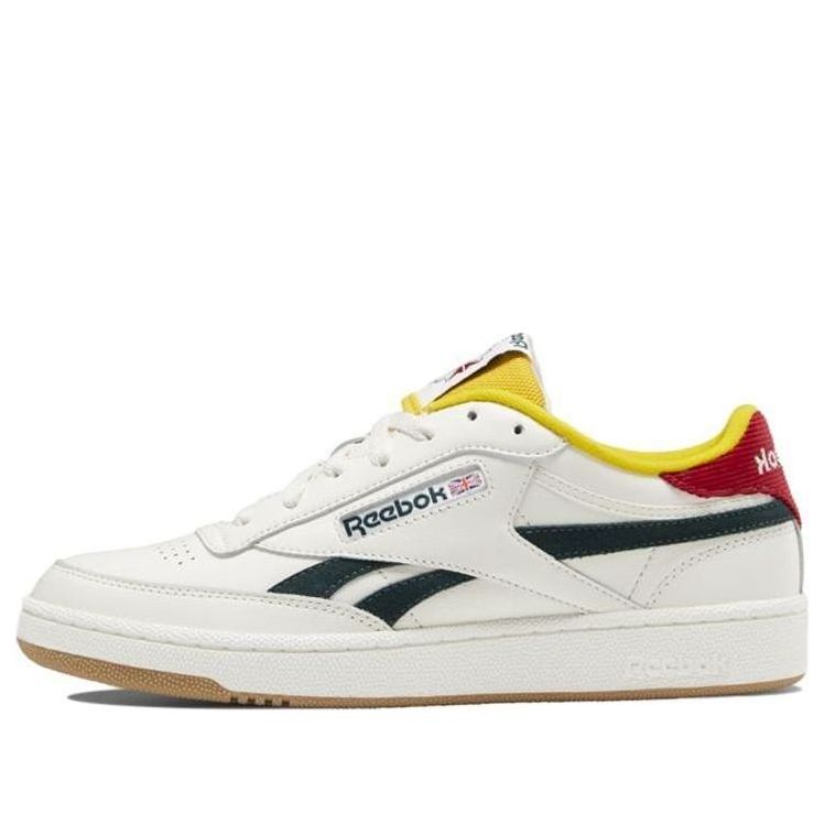 Reebok Club C Revenge Fashion Casual Skate Shoes Unisex White Green GY1765