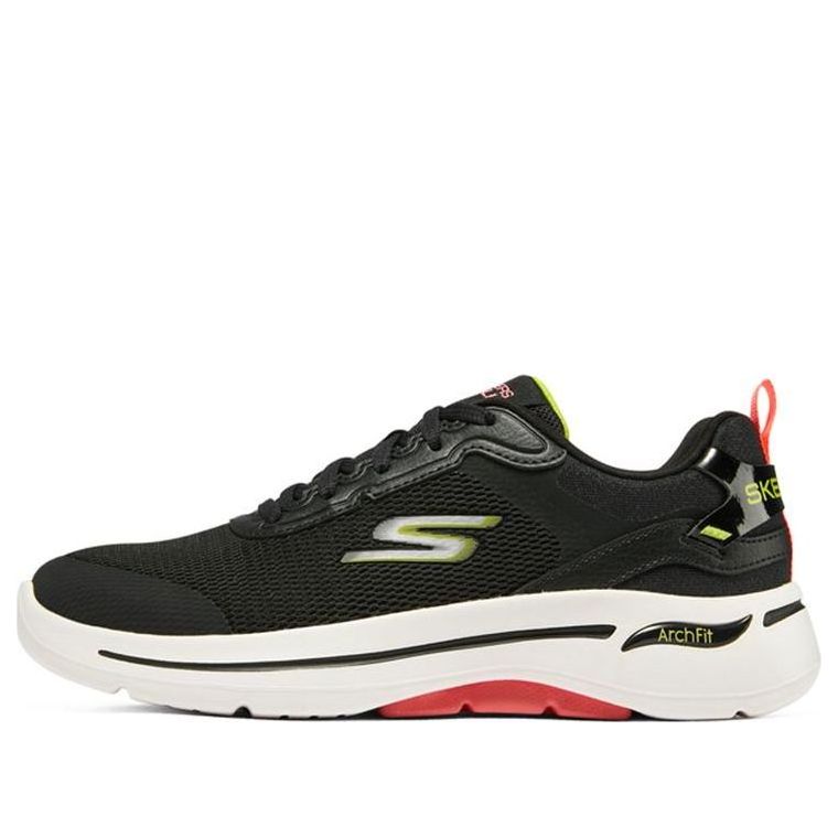 (WMNS) Skechers Go Walk Arch Fit 'Ocean Hori - Black Multicolor' 124859-BKMT