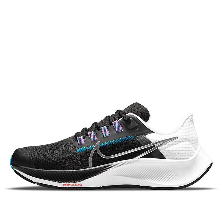 (GS) Nike Air Zoom Pegasus 38 'Black Metallic Silver' CZ4178-015