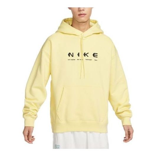 Nike SB Fleece Pullover Skate Hoodie 'Yellow' DV9047-706