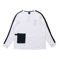 Nike Dri-Fit Men'S Fleece Training Top 'White/Black' DB4210-100