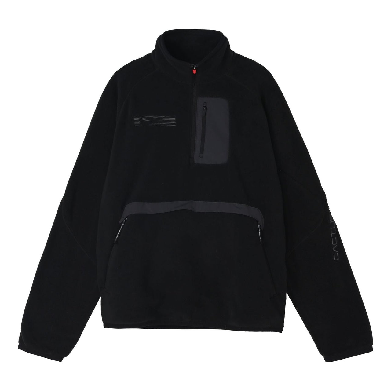 Nike x Travis Scott Half Zipper Pocket Stand Collar Top 'Black' DM1284-010