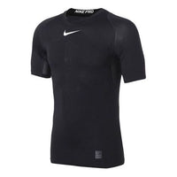 Nike Pro Quick Dry Training Sports Short Sleeve Black 838092-010