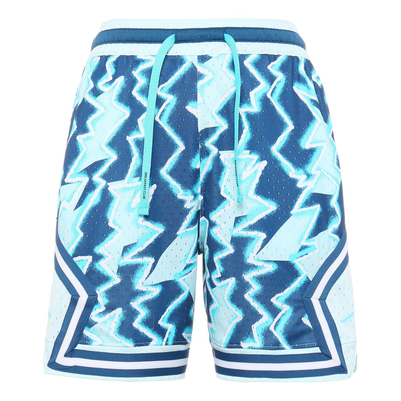 Air Jordan Dri-FIT Contrasting Colors Drawstring Casual Sports Shorts Blue DQ7335-474