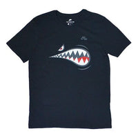 Nike AF1 Quick Dry Sports Shark Short Sleeve Black AQ5525-010