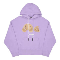 Palm Angels FW21 Bear Hoodie 'Lilac Brown' PMBB058F21FLE0073660