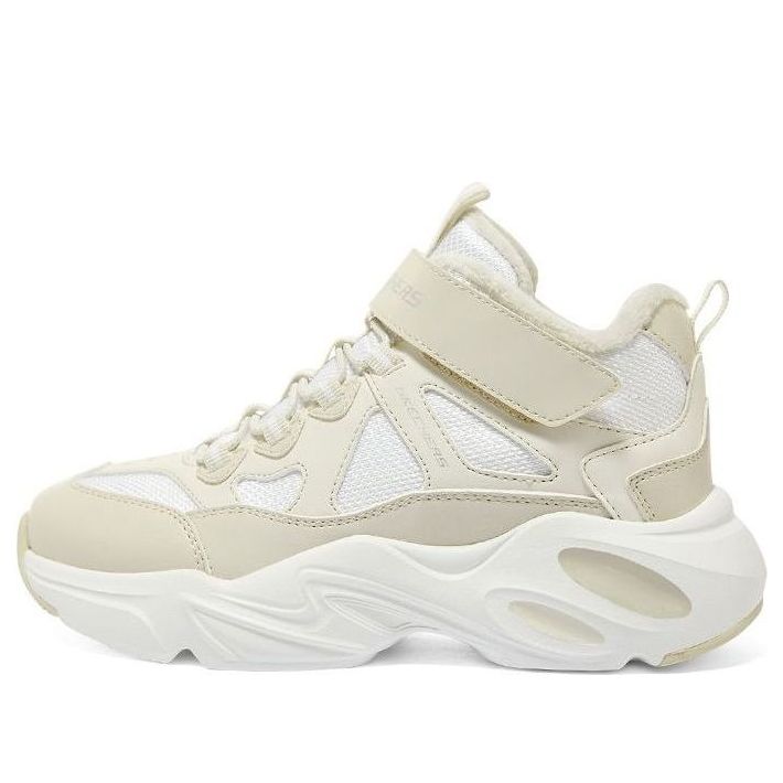 (GS) Skechers Sport Shoes 'Beige White' 303902L-NAT