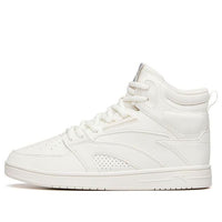 (WMNS) ANTA Skateboarding Series Sneakers High 'Ivory' 122138071-1