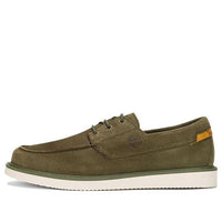 Timberland Newmarket II Boat Shoes 'Lichen Green' A5RDC