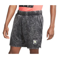 Men's Nike Sportswear Knit Washed Shorts Black CV4356-060