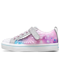 (GS) Skechers Twi-lites 2.0 'Pink Blue Grey' 314432L-SMLT