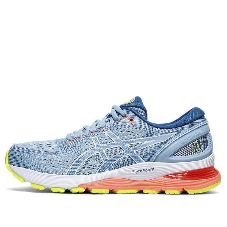 (WMNS) ASICS Gel-Nimbus 21 'Heritage Blue Lake Drive' 1012A156-402