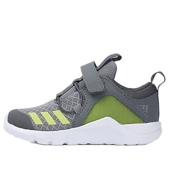 (TD) adidas Rapidaflex El I Shoes 'Grey Solar Green' AH2572