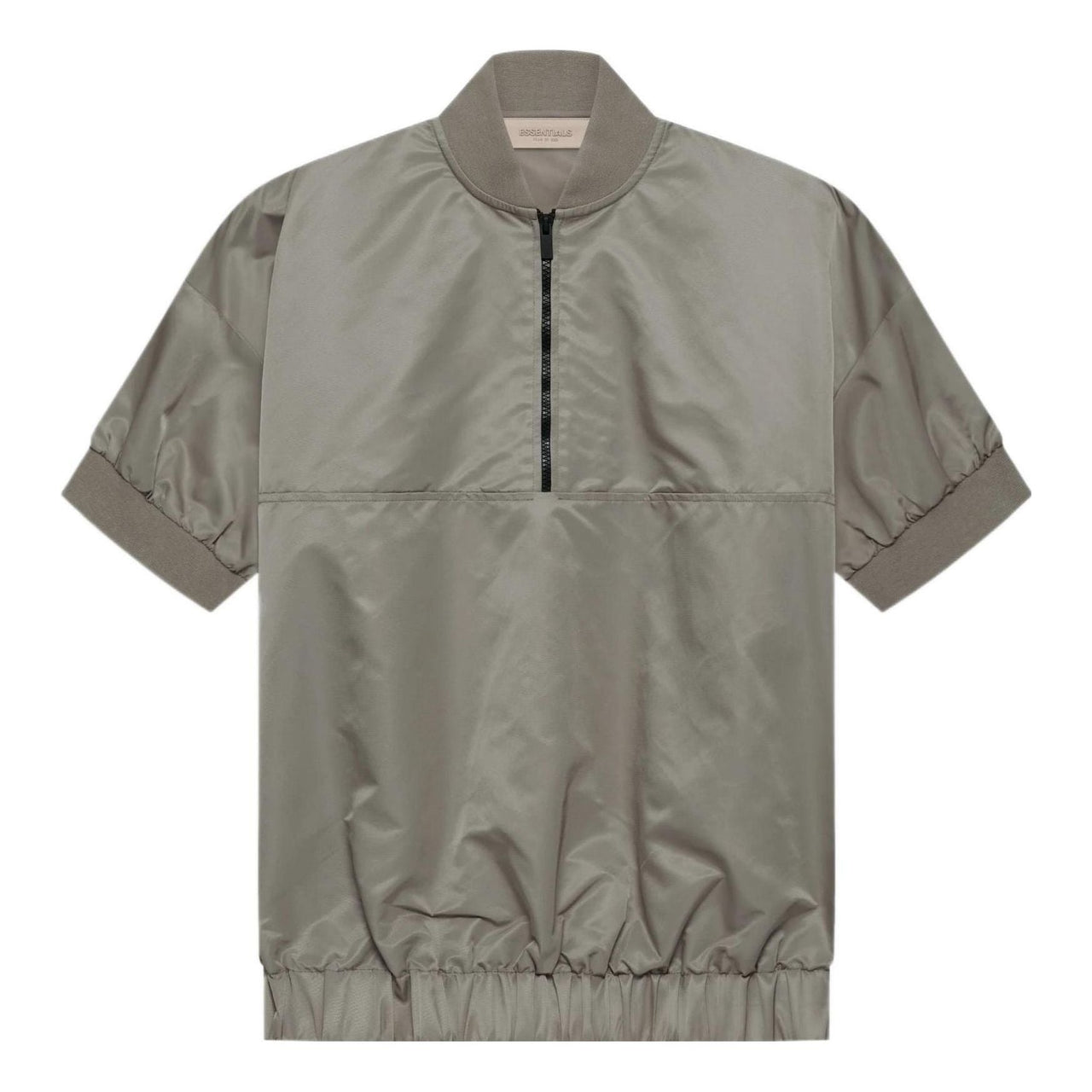 Fear of God Essentials Half Zip Pullover 'Deser Taupe' FOG-SS22-244