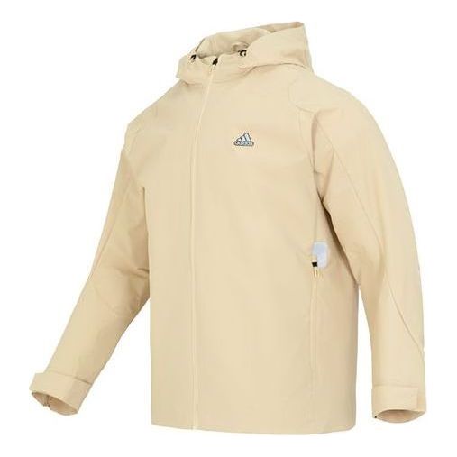 adidas Tech MH Woven Jacket 'Beige' HY5834