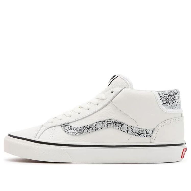 Vans Mid Skool 37 Mgrey 'White Black' VN0A3TKF913
