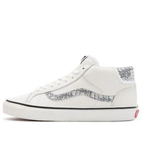 Vans Mid Skool 37 Mgrey 'White Black' VN0A3TKF913